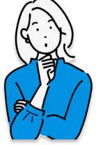 疑問を持つ女性